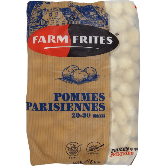 Imagem de Batata Parisienne +/-25Mm FARM FRITES 2,5kg