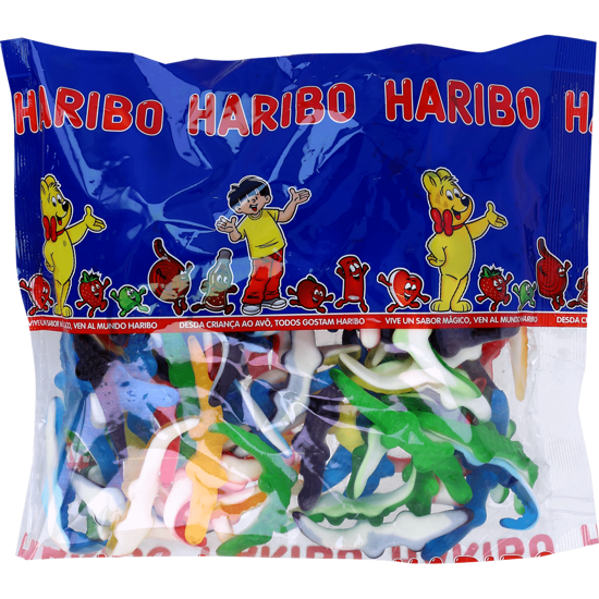 Imagem de Gomas em Formato Lagartos HARIBO 1kg