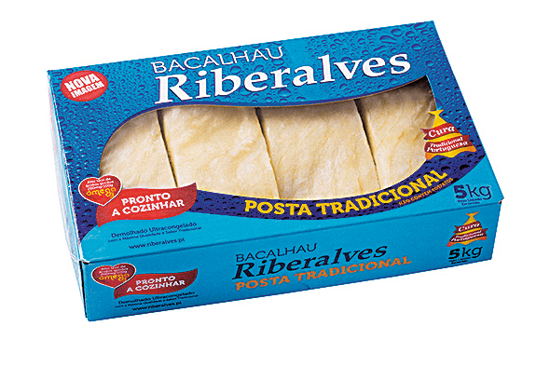 Imagem de Posta de Bacalhau Tradicional Caixa RIBERALVES 5kg Congelada