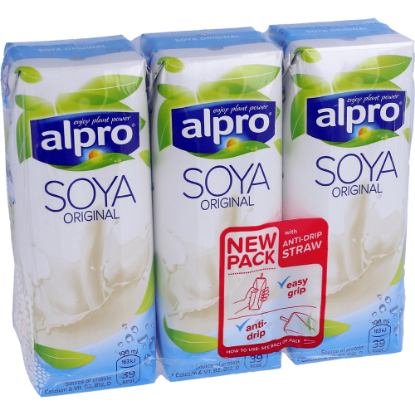 Imagem de Bebida de Soja Com Cálcio ALPRO 3x250ml