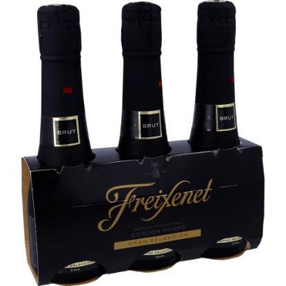 Mostrar detalhes para Espumante Cordon Negro FREIXENET 3x20cl Imagem de Espumante Cordon Negro FREIXENET 3x20cl