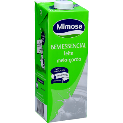 Mostrar detalhes para Leite Uht Meio Gordo MIMOSA 6x1L Imagem de Leite Uht Meio Gordo MIMOSA 6x1L