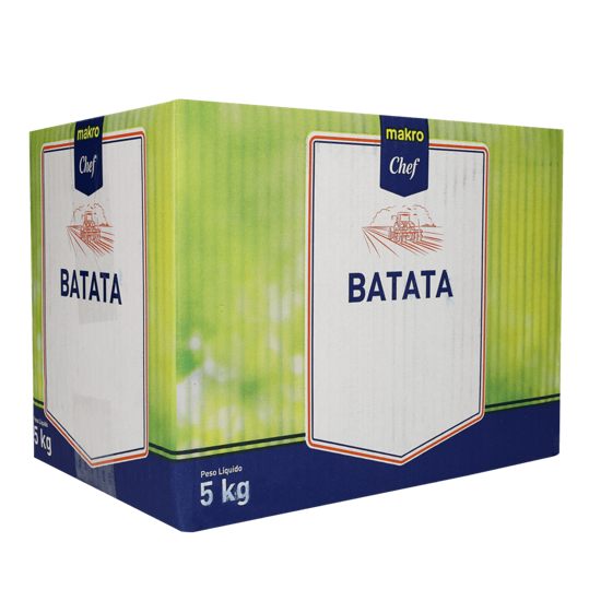 Imagem de Batata Jovem Branca Calibre 35/45 Caixa MAKRO CHEF 5kg