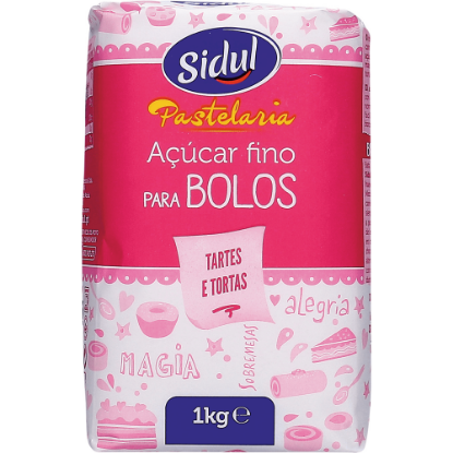 Mostrar detalhes para Açúcar Branco Fino SIDUL 1kg Imagem de Açúcar Branco Fino SIDUL 1kg