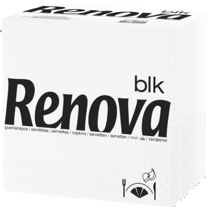 Mostrar detalhes para Guardanapo de Folha Dupla Branco 40x40cm RENOVA 75un Imagem de Guardanapo de Folha Dupla Branco 40x40cm RENOVA 75un