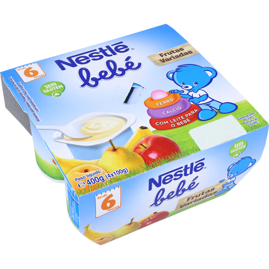 Imagem de Iogurte de Frutas Variadas NESTLÉ 4x100g