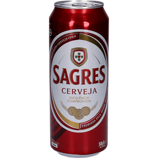 Imagem de Cerveja Lata SAGRES 50cl