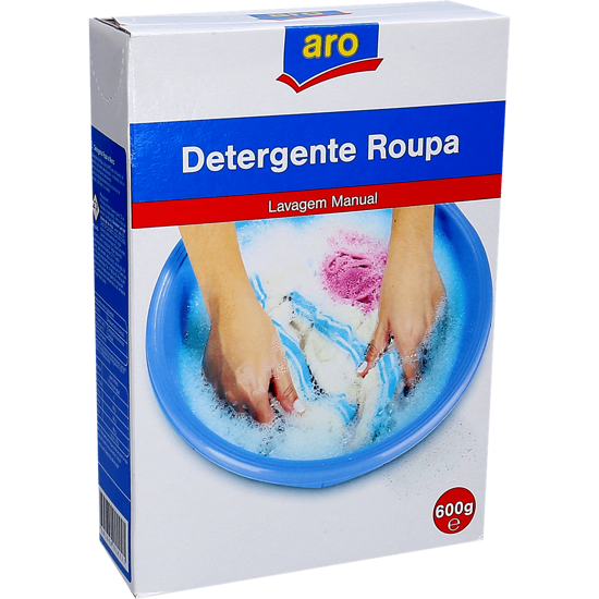 Imagem de Detergente Manual Para Roupa ARO 600g