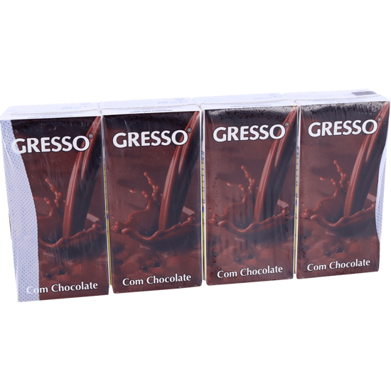Imagem de Leite Com Chocolate GRESSO 4x200ml