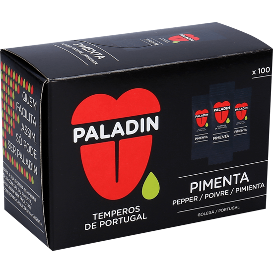 Imagem de Pimenta Branca em Saquetas PALADIN 100x0,2g