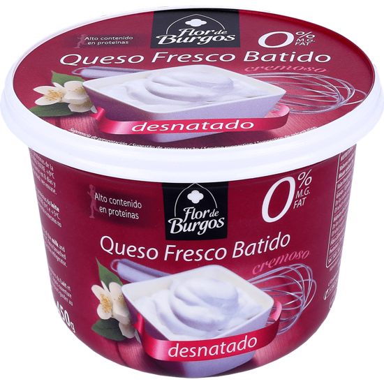 Imagem de Queijo Fresco Batido FLOR DE BURGOS 450g