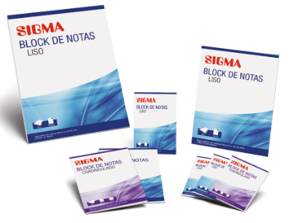 Mostrar detalhes para Bloco de Notas A7 Com Folhas Lisas SIGMA 10un Imagem de Bloco de Notas A7 Com Folhas Lisas SIGMA 10un