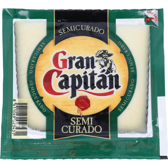 Imagem de Queijo Semi Curado GRAN CAPITÁN 250g