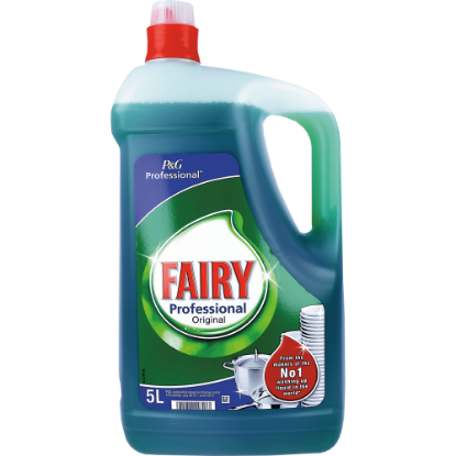 Mostrar detalhes para Detergente Concentrado Para Loiça Original FAIRY 5L Imagem de Detergente Concentrado Para Loiça Original FAIRY 5L