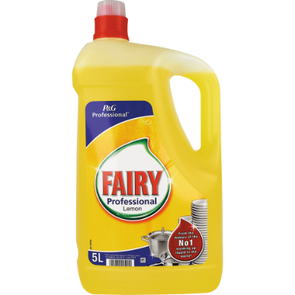 Mostrar detalhes para Detergente Concentrado Para Loiça Limão FAIRY 5L Imagem de Detergente Concentrado Para Loiça Limão FAIRY 5L
