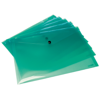 Mostrar detalhes para Envelopes A5 de Polipropileno Com Mola SIGMA 5un Imagem de Envelopes A5 de Polipropileno Com Mola SIGMA 5un