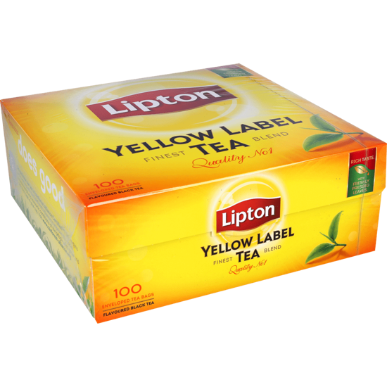 Imagem de Chá Yellow Label Saquetas LIPTON 100un
