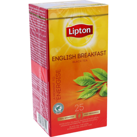 Imagem de Chá English Breakfast Saquetas LIPTON 25un