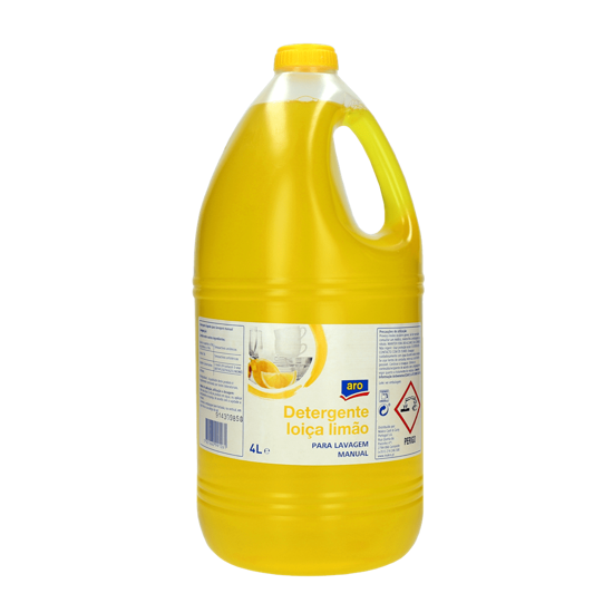 Imagem de Detergente Manual Para Loiça Limão ARO 4L