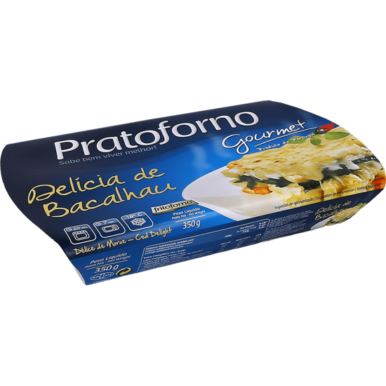 Imagem de Delícia de Bacalhau PRATOFORNO 350g Congelada