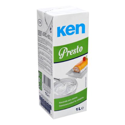 Mostrar detalhes para Preparado Açúcarado Uht de Presto KEN 1L Imagem de Preparado Açúcarado Uht de Presto KEN 1L