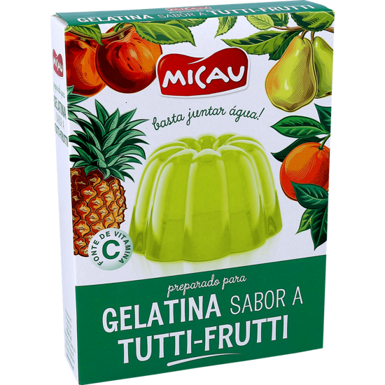 Imagem de Gelatina de Tutti Frutti MICAU 2x85g