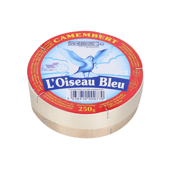 Imagem de Queijo Camembert L'OISEAU BLUE 250g