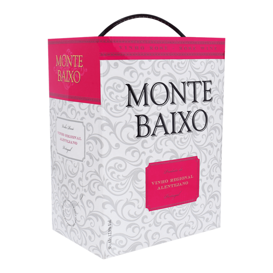 Imagem de Vinho Rosé Alentejano Bag In Box MONTE BAIXO 5L