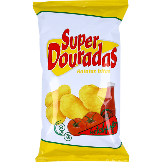 Imagem de Batata Frita Lisa de Ketchup SUPER DOURADAS 40g