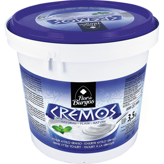 Imagem de Iogurte Grego Cremoso FLOR DE BURGOS 3,5kg
