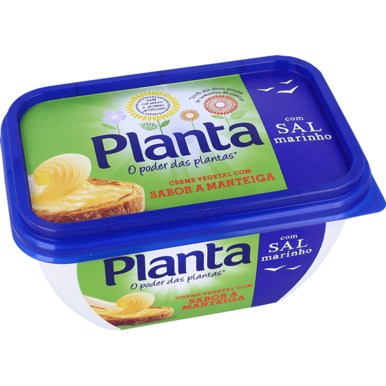 Imagem de Creme Vegetal Sabor A Manteiga Com Sal Marinho PLANTA 450g