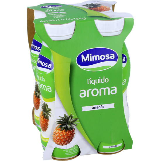 Imagem de Iogurte Líquido de Ananás MIMOSA 4x156ml