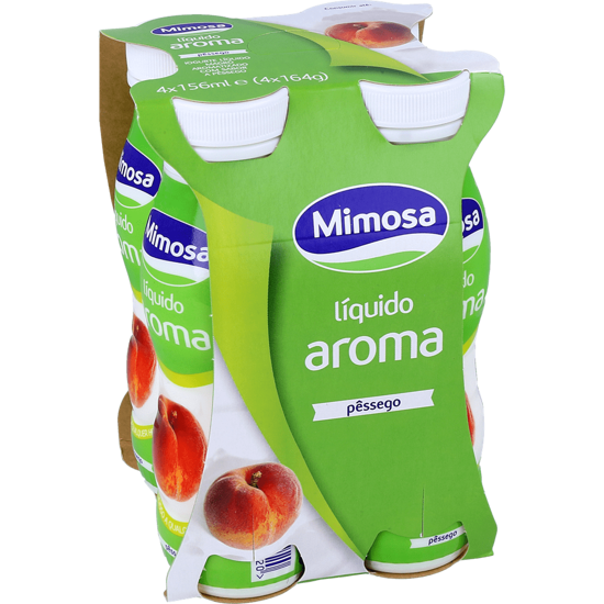 Imagem de Iogurte Líquido de Pêssego MIMOSA 4x156ml