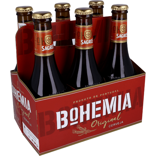 Imagem de Cerveja Bohemia Original SAGRES 24x33cl