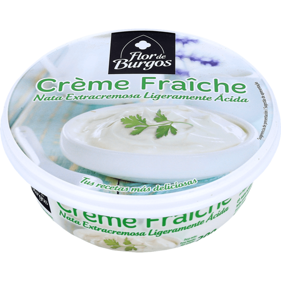 Imagem de Crème Fraîche FLOR DE BURGOS 200g