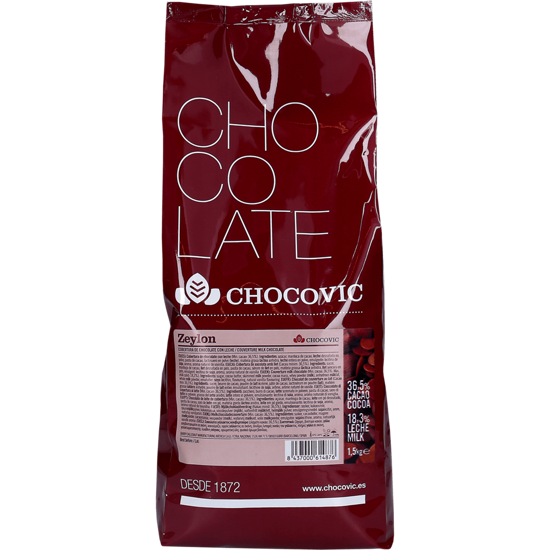 Imagem de Chocolate de Leite 37% CHOCOVIC 1,5kg