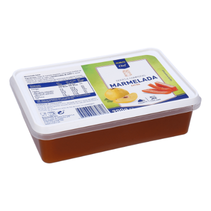 Mostrar detalhes para Marmelada MAKRO CHEF 900g Imagem de Marmelada MAKRO CHEF 900g