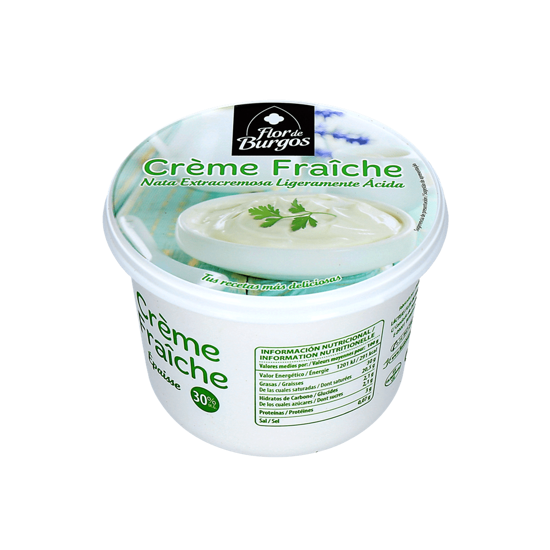 Imagem de Crème Fraîche FLOR DE BURGOS 500g
