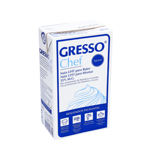 Imagem de Natas Uht Para Bater Chef GRESSO 1L