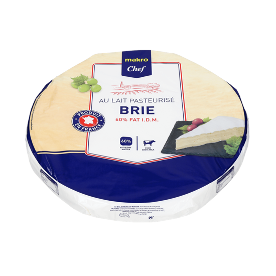 Imagem de Queijo Brie Makro Chef ±3kg França (kg)