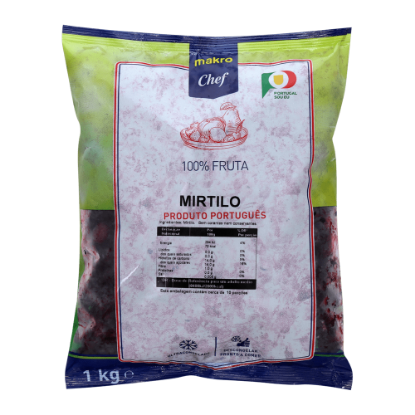Mostrar detalhes para Mirtilos Congelados MAKRO CHEF 1kg Imagem de Mirtilos Congelados MAKRO CHEF 1kg