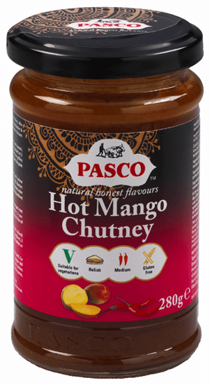 Imagem de Chutney de Manga Picante Frasco PASCO 320g