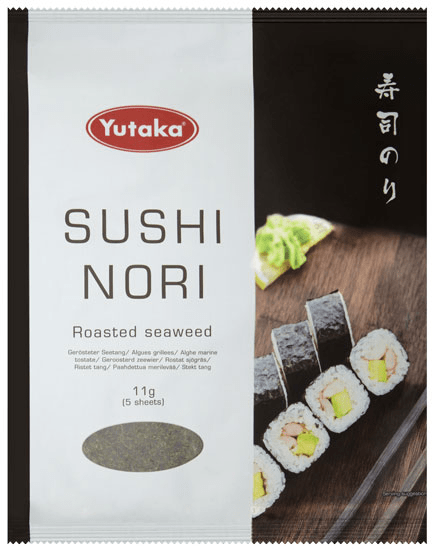 Imagem de Algas Nori Para Sushi Embalagem YUTAKA 11g