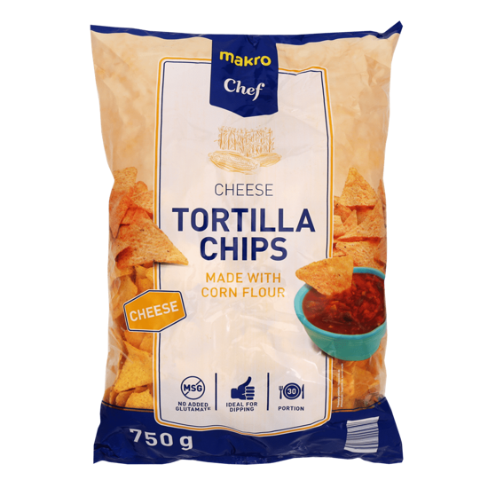 Imagem de Chips de Tortilha de Queijo MAKRO CHEF 750g