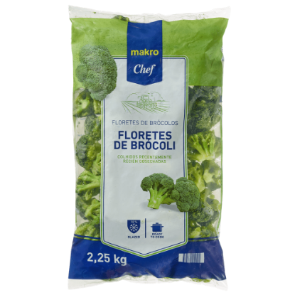 Mostrar detalhes para Brócolos Congelados MAKRO CHEF 2,25kg Imagem de Brócolos Congelados MAKRO CHEF 2,25kg