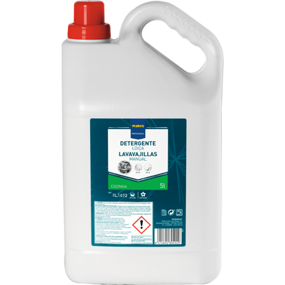Mostrar detalhes para Detergente Manual Para Loiça MAKRO PROFESSIONAL 5L Imagem de Detergente Manual Para Loiça MAKRO PROFESSIONAL 5L