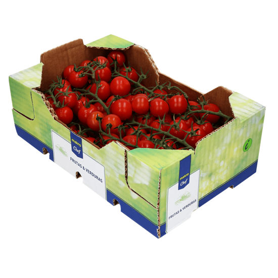 Imagem de Tomate Cherry Redondo Vermelho com Rama Makro Chef Caixa 2kg (kg)