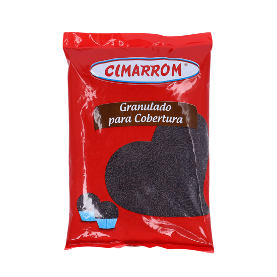 Imagem de Chocolate Negro Granulado Para Coberturas CIMARROM 500g