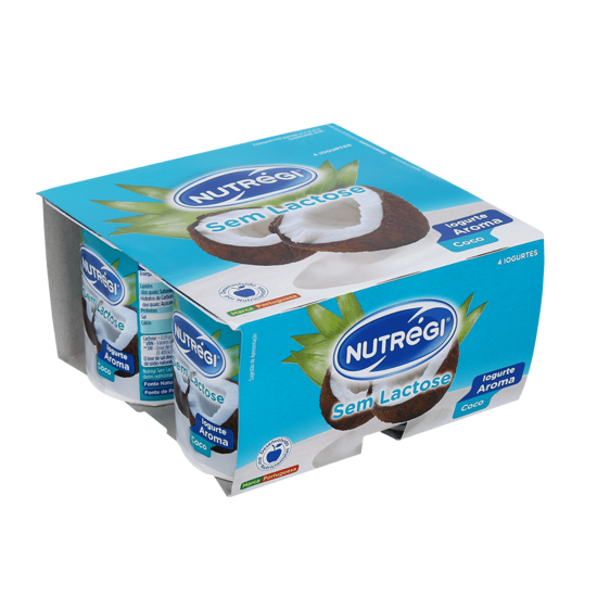 Picture of Iogurte de Coco Sem Lactose NUTRÉGI 4x120g