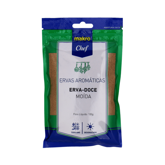 Imagem de Erva Doce Moída MAKRO CHEF 100g